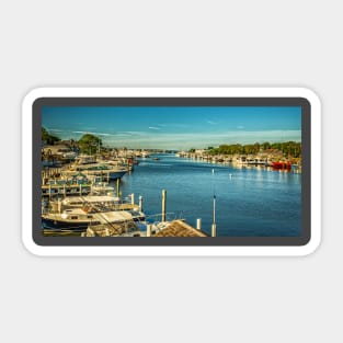 Falmouth Harbor, Cape Cod Sticker